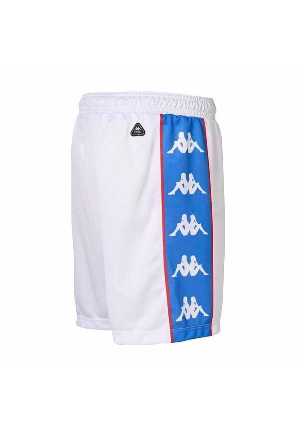Kappa - Shorty SM Caen Ryder 2024/25. Kolor: biały. Sport: piłka nożna