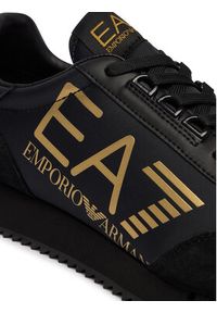 EA7 Emporio Armani Sneakersy 7X000541 AF18609 MZ177 Czarny. Kolor: czarny. Materiał: skóra #6