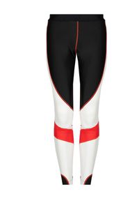 Trussardi Jeans - Trussardi Sport Legginsy | 40P00024 1T000878 | Mężczyzna | Czarny. Kolor: czarny. Materiał: elastan, nylon. Wzór: aplikacja #1