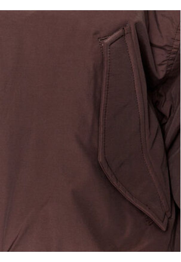 outhorn - Outhorn Kurtka bomber TJACF028 Brązowy Regular Fit. Kolor: brązowy. Materiał: syntetyk, bawełna