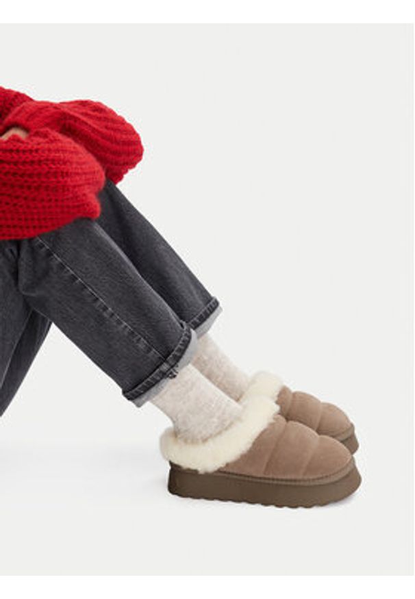 Badura Śniegowce EO-CORA-TS6301-01 Szary. Kolor: szary. Materiał: skóra, zamsz