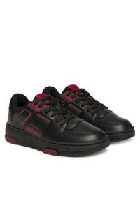 Hugo - HUGO Sneakersy Yarrow 50553302 Czarny. Kolor: czarny. Materiał: skóra #4