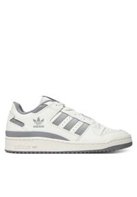 Adidas - adidas Sneakersy Forum Low CL JI3266 Biały. Kolor: biały. Materiał: skóra