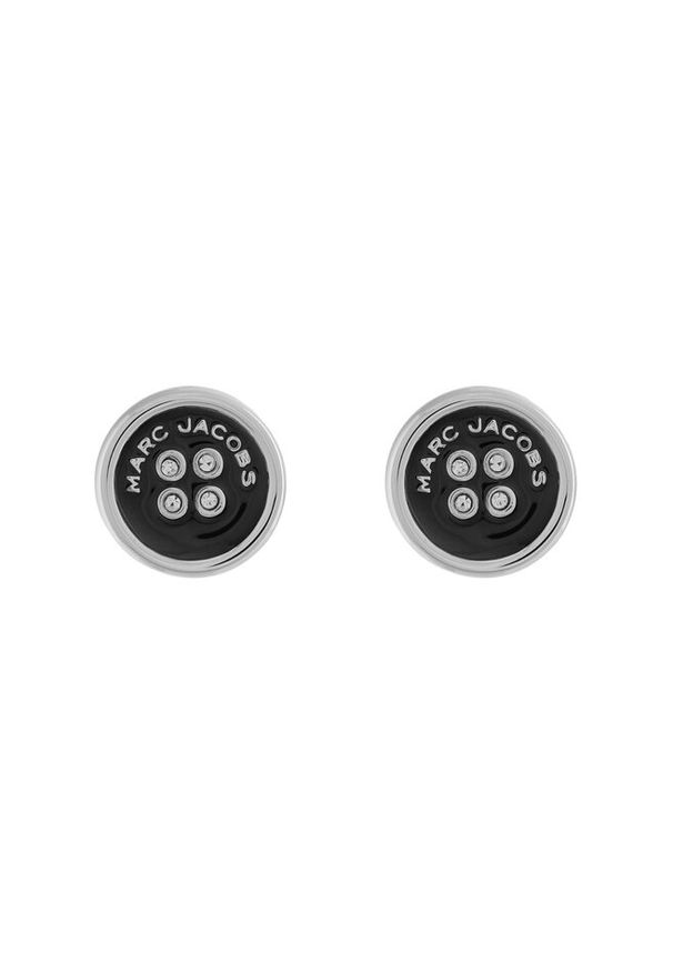 MARC JACOBS - Kolczyki Marc Jacobs. Materiał: srebrne. Kolor: srebrny