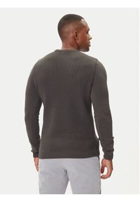 Aeronautica Militare Sweter 252MA1571UL00409 Szary Slim Fit. Kolor: szary. Materiał: bawełna #3