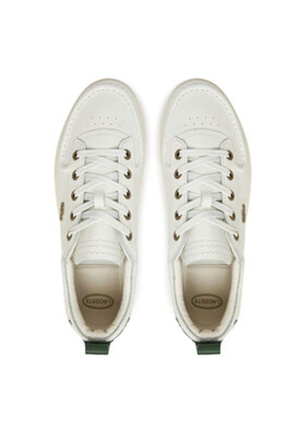 Lacoste Sneakersy Umpire 7-49CMA0002 Biały. Kolor: biały. Materiał: skóra