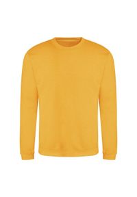 AWDIS - Zwykła Bluza Unisex Dla Dorosłych. Kolor: żółty