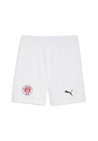 Puma - Męskie szorty FC St. Pauli 25/26 PUMA White Espresso Brown. Kolor: brązowy, biały, wielokolorowy. Materiał: tkanina. Sport: piłka nożna