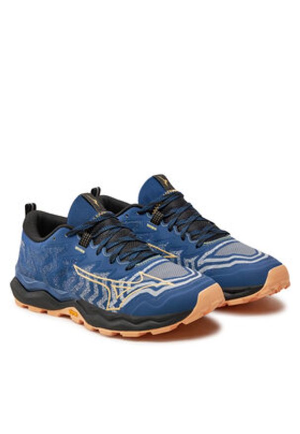 Mizuno Buty do biegania Wave Daichi 8 J1GK247171 Granatowy. Kolor: niebieski. Materiał: materiał. Model: Mizuno Wave