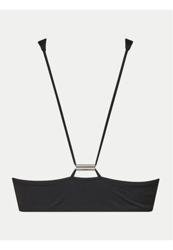 Calvin Klein Swimwear Góra od bikini KW0KW02736 Czarny. Kolor: czarny. Materiał: syntetyk