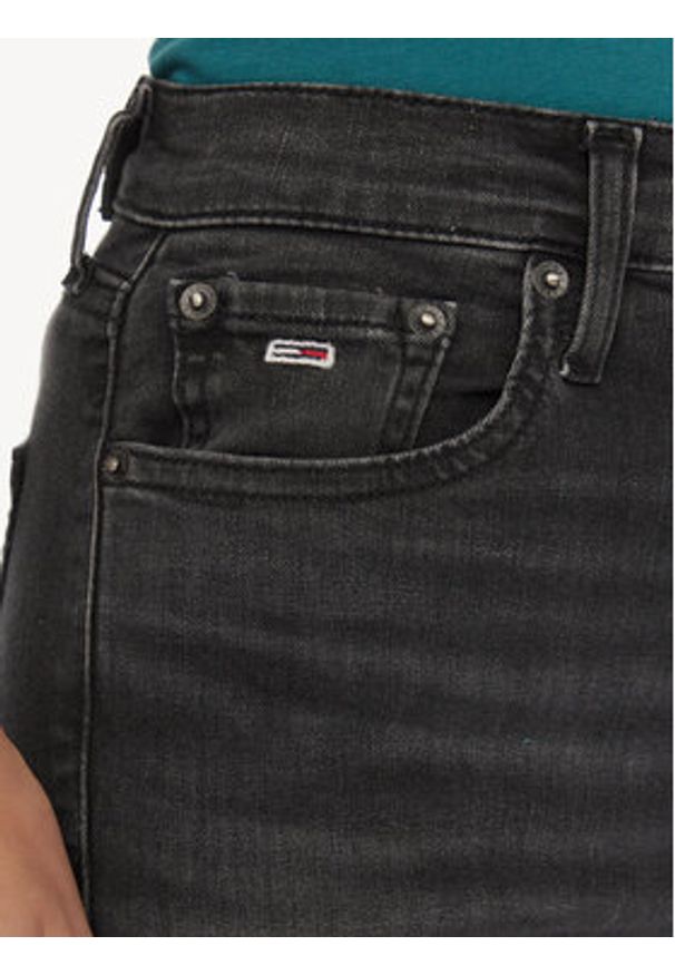Tommy Jeans Jeansy Sylvia DW0DW17593 Czarny Skinny Fit. Kolor: czarny