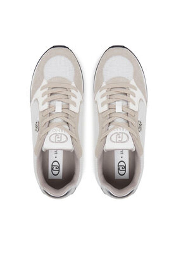 Liu Jo Sneakersy Vibe 03 BA5087 PX624 Beżowy. Kolor: beżowy. Materiał: materiał, mesh