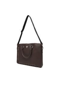 Guess Torba na laptopa HMTOLG P5447 Brązowy. Kolor: brązowy. Materiał: skóra