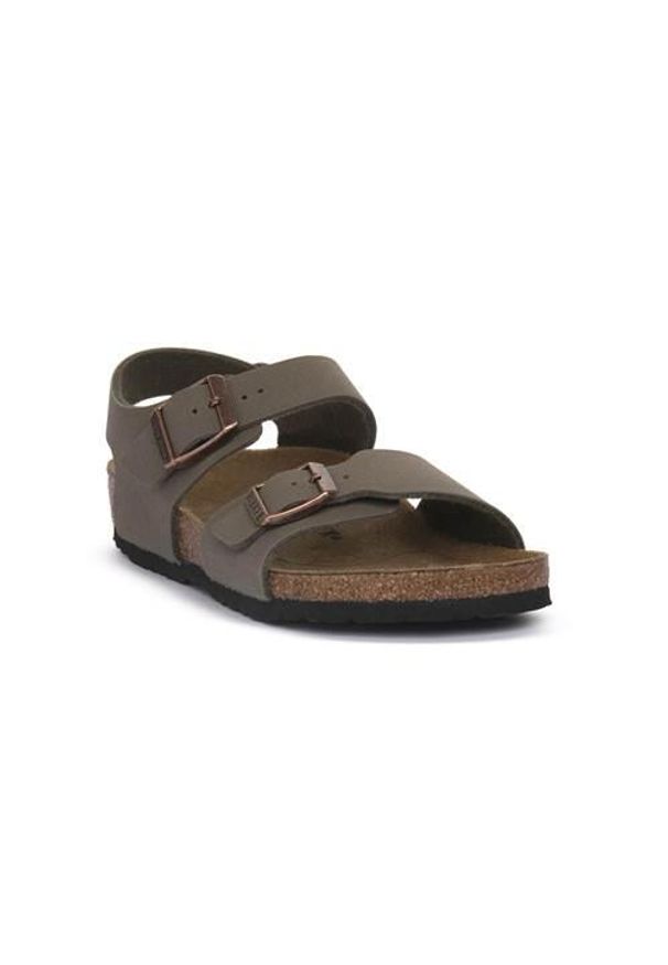 Buty do chodzenia dla dzieci Birkenstock New York. Kolor: zielony. Materiał: materiał, syntetyk