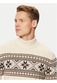 Selected Homme Golf 16081554 Écru Regular Fit. Typ kołnierza: golf. Materiał: bawełna #2