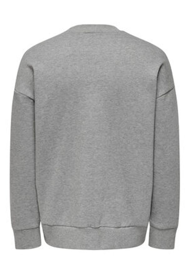 Only & Sons Bluza 22026662 Szary Relaxed Fit. Kolor: szary. Materiał: bawełna