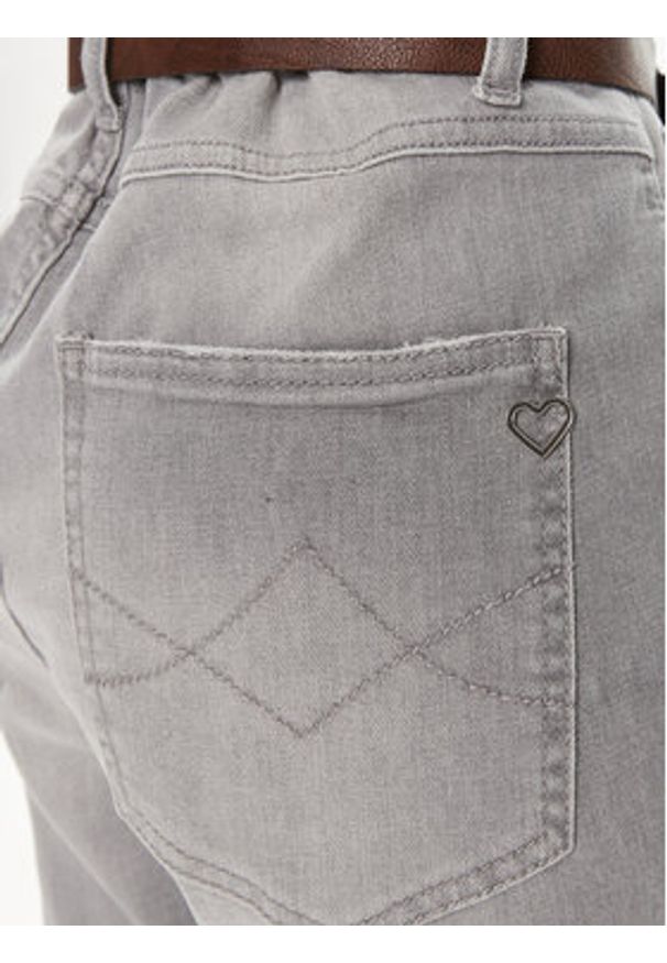 Please Jeansy P2TDCIHNON Szary Slim Fit. Kolor: szary