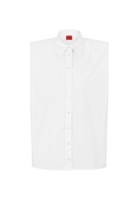 Hugo Koszula Evya 50488513 Biały Relaxed Fit. Kolor: biały. Materiał: bawełna #3