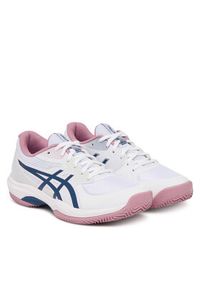 Asics Buty do tenisa Game Ff Clay/Oc 1042A282 Biały. Kolor: biały. Materiał: skóra. Sport: tenis #5
