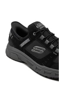 skechers - Skechers Sneakersy 237450 BKCC Czarny. Kolor: czarny. Materiał: skóra