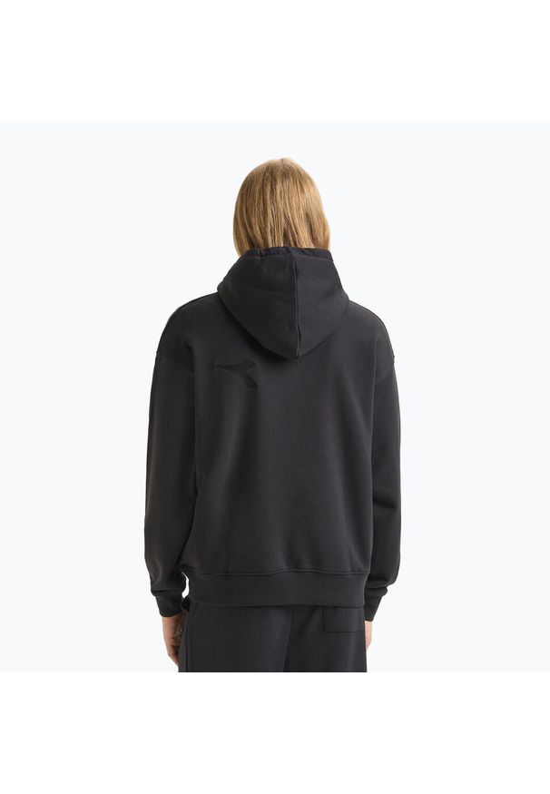 Bluza Diadora Hoodie Athletic Logo. Kolor: czarny. Sport: taniec, joga i pilates