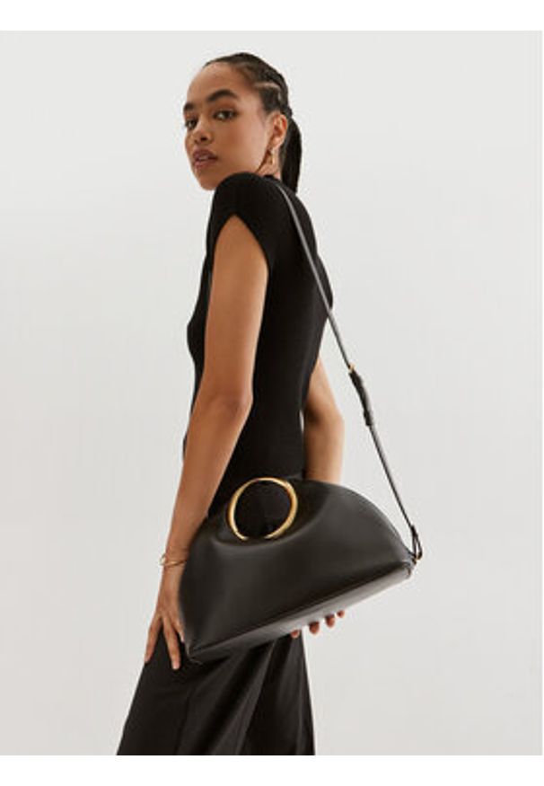 JACQUEMUS Torebka Le Calino 241BA396-3171 Czarny. Kolor: czarny. Materiał: skórzane