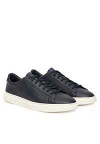 BOSS Sneakersy Kieran 50548716 Granatowy. Kolor: niebieski. Materiał: skóra