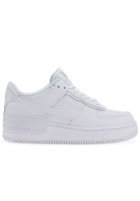 Buty Nike Air Force 1 Shadow CI0919-100 - białe. Kolor: biały. Materiał: guma, materiał, skóra, syntetyk. Szerokość cholewki: normalna. Model: Nike Air Force