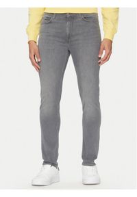 TOMMY HILFIGER - Tommy Hilfiger Jeansy Bleecker MW0MW38828 Szary Slim Fit. Kolor: szary