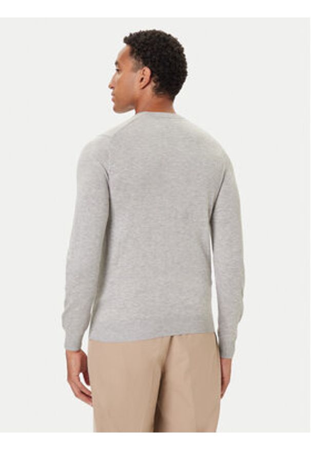 Guess Sweter M5YR26 Z0122 Szary Slim Fit. Kolor: szary. Materiał: syntetyk