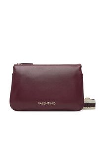 VALENTINO - Valentino Torebka Zero Pre VBS7B308 Bordowy. Kolor: czerwony. Materiał: skórzane
