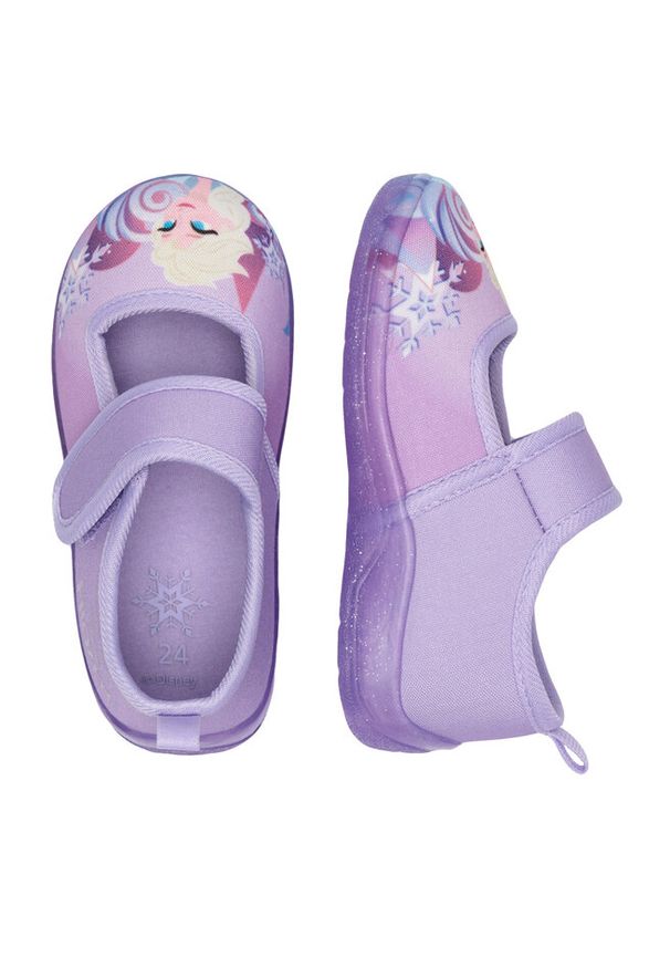 Kapcie Frozen. Kolor: fioletowy