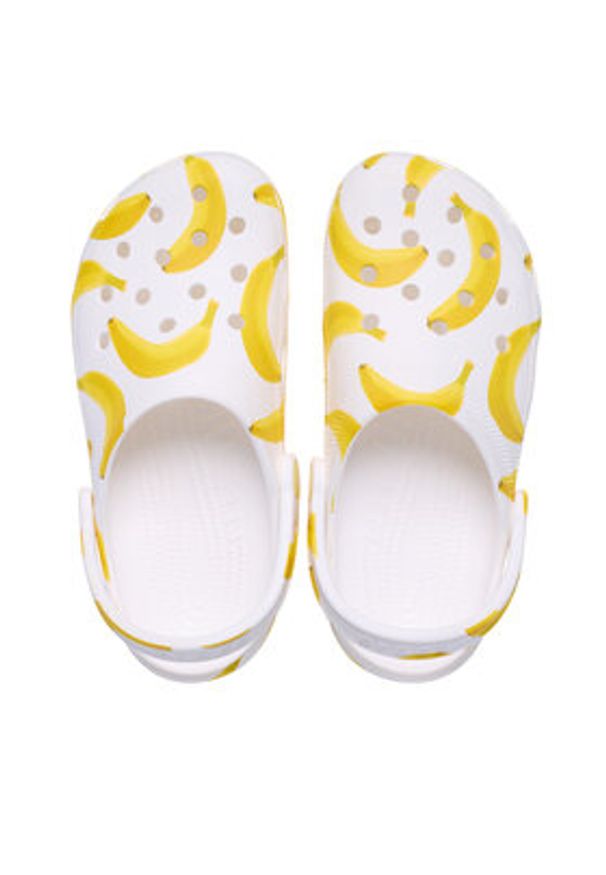 Crocs Klapki Classic Fresh Fruits Clog 211008 Biały. Kolor: biały