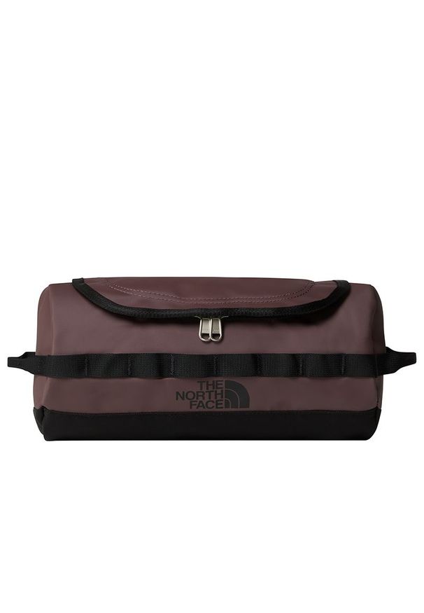 Kosmetyczka The North Face Base Camp L 0A52TFCAI1 - brązowa. Kolor: brązowy. Materiał: nylon, materiał. Wzór: aplikacja