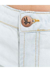 ONETEASPOON - Jeansowe szorty Bonita Lowa Waist. Stan: obniżony. Kolor: biały. Materiał: jeans. Wzór: aplikacja. Styl: klasyczny #12