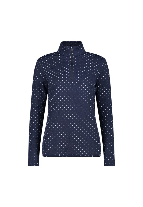 Golf damska turystyczne CMP 34L4306. Typ kołnierza: golf. Kolor: niebieski, wielokolorowy, biały. Sezon: zima. Sport: golf