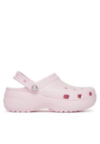 Crocs Klapki Classic Platform Pearl Clog 211231 Różowy. Kolor: różowy. Obcas: na platformie