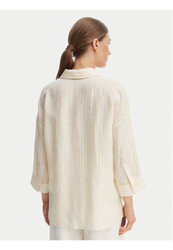 Weekend Max Mara Koszula Panetto 2615111102 Żółty Relaxed Fit. Kolor: żółty. Materiał: len