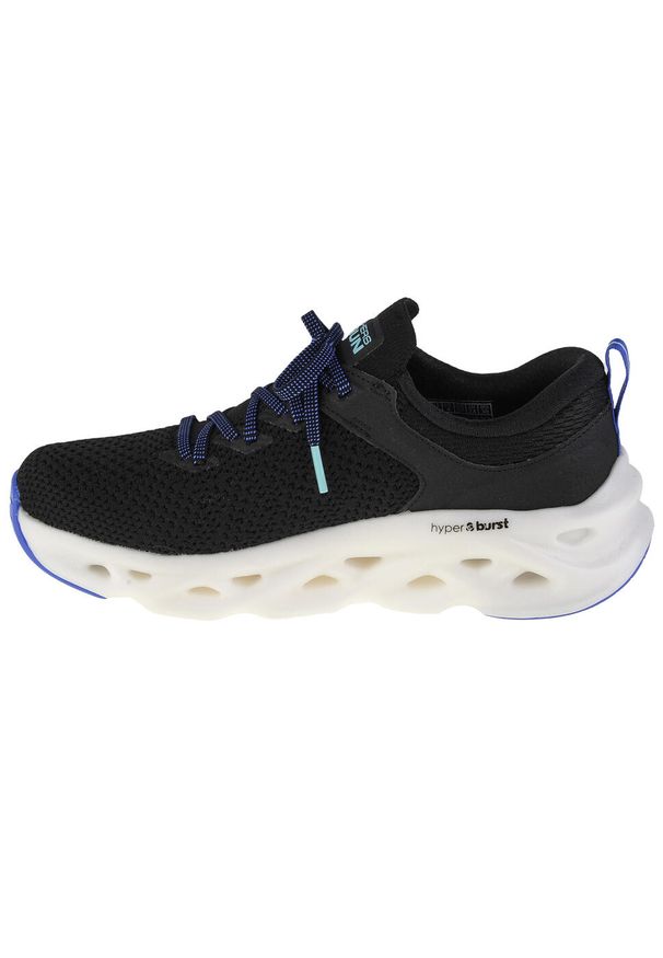 skechers - Buty do biegania damskie, Skechers Go Run Swirl Tech-Dash Charge. Kolor: czarny. Model: Skechers Sport. Sport: bieganie