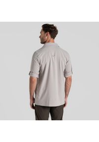 CRAGHOPPERS - Koszula podróżnicza męska Craghoppers NosiLife Pro LS Shirt V. Okazja: na co dzień. Kolor: biały. Styl: casual #2