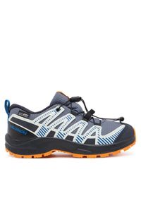 salomon - Salomon Trekkingi Xa Pro V8 Waterproof L47857000 Szary. Kolor: szary. Materiał: materiał. Sport: turystyka piesza