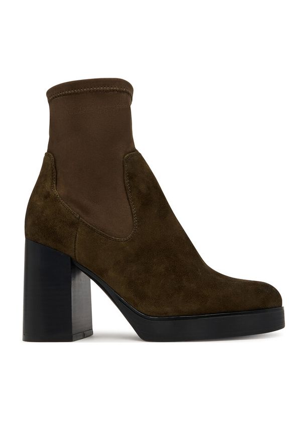 Botki Aldo. Kolor: brązowy