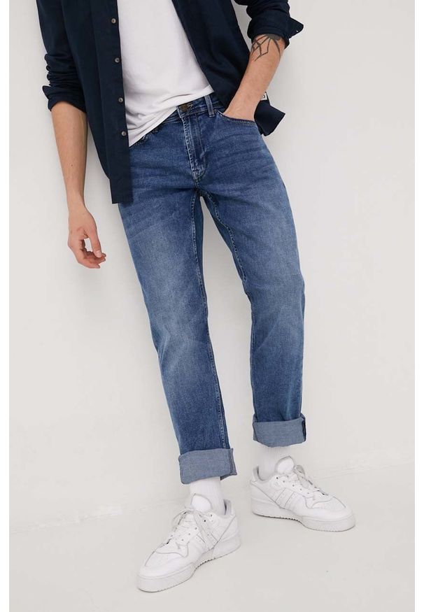 Only & Sons jeansy męskie. Kolor: niebieski