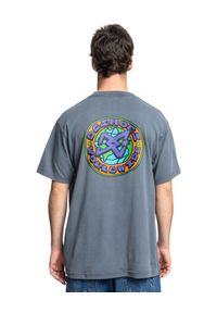 DC Shoes - Koszulka z krótkim rękawem dla Mężczyzn SPINNER Czarny. Kolor: czarny. Materiał: materiał, bawełna. Długość rękawa: krótki rękaw. Długość: krótkie. Wzór: nadruk