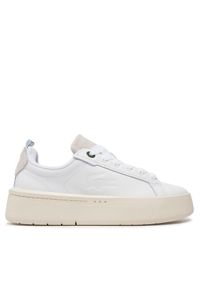 Lacoste Sneakersy Carnaby Platform 745SFA0040 Biały. Kolor: biały. Obcas: na platformie