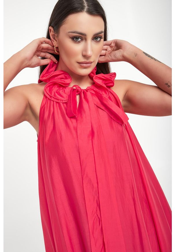 Twinset Milano - Sukienka midi TWINSET ACTITUDE. Długość: midi