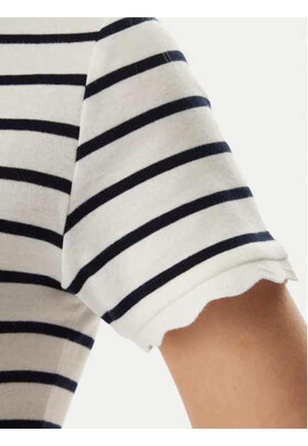 Morgan Bluzka 261-DIEGO Biały Regular Fit. Kolor: biały. Materiał: bawełna