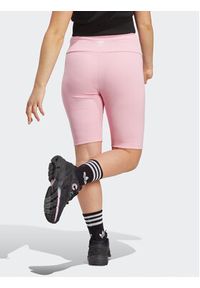 Adidas - adidas Szorty sportowe Adicolor Essentials Short Leggings HZ7259 Różowy. Kolor: różowy. Materiał: wiskoza #6