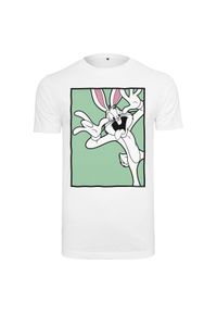 Koszulka Urban Classics looney tunes bugs bunny funny face. Kolor: biały #1