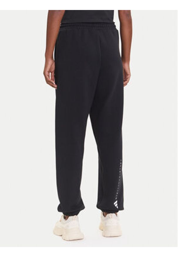 Adidas by Stella McCartney - adidas by Stella McCartney Spodnie dresowe IW6320 Czarny Regular Fit. Kolor: czarny. Materiał: bawełna